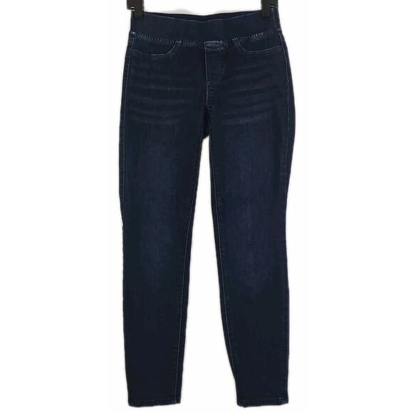 Talbots ~Woman Size 0 Petite~ Flawless Blue Denim Pull-On Jegging Stretchy. - Picture 5 of 12